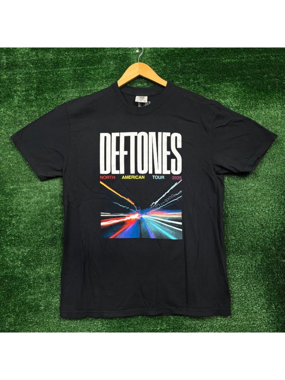 Deftones North American Tour Nu Metal Band T-Shirt Size Large